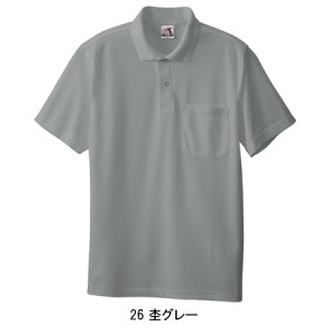 作業服 桑和(SOWA) 0027半袖ポロシャツ (胸ポケット有り) SS～6L 混紡 17カラー