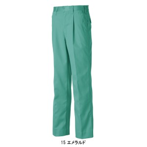タカヤTAKAYA AZ-5818 作業服オールシーズン用 ワンタックパンツ・ズボン 形態安定・防シワ素材 綿100％