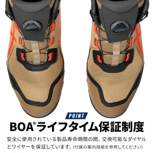 安全靴 アシックス 安全スニーカー CP214 ウィンジョブ CP214 TS BOA 1271A056 ハイカット・ミッドカット ダイヤル式 メンズ 作業靴 JSAA規格  24.5cm-30cm