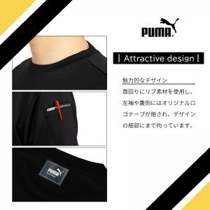 作業ウェアPUMA Tシャツ プーマワークウェア pw-3023n 春夏用 作業服 作業着 PUMA WORKWEAR S-3L
