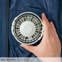 【2024春夏新作】 AITOZ 空調服(R)ベスト 作業服 シーズン ユニセックス az-50296 アイトス 作業着 SS-6L