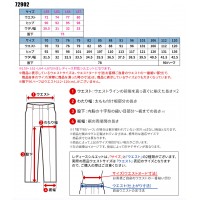 【2024秋冬新作】 Z-DRAGON 製品制電ストレッチノータックカーゴパンツ 作業服 秋冬用 男女兼用 72902 自重堂 作業着 L59-120