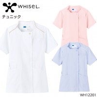 医療・メディカル・ユニフォームWHISEL ホワイセル  チュニック WH12201 レディース  医療・メディカル・ユニフォーム SEKマークS-4L