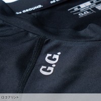 【2024春夏新作】 G.GROUND 長袖サポートシャツ シーズン 男性 8335-40 桑和 インナー 作業服 作業着 S-4L