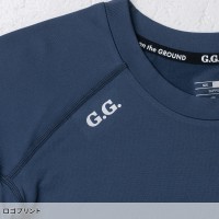 【2024秋冬新作】 G.GROUND 長袖サポートシャツ秋冬用 メンズ 8535-40 桑和 インナー 作業服作業着 S-4L