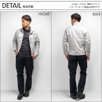 【2024秋冬新作】  TecRecyc ジャケット 作業服 秋冬用 男女兼用 2216 TS DESIGN 作業着 SS-6L