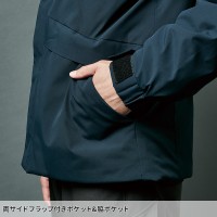 【2024秋冬新作】  ファイバーダウンジャケット 防寒着 男女兼用 84736 TS DESIGN 作業服 作業着 S-6L