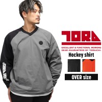 【2024秋冬新作】 TORA ホッケーシャツ 作業服 秋冬用 メンズ 5954-516 寅壱 作業着 S-XL