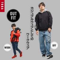 【2024秋冬新作】 TORA ホッケーシャツ 作業服 秋冬用 メンズ 5954-516 寅壱 作業着 S-XL