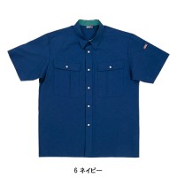 作業服 ホシ服装  半袖シャツ 8540 メンズ 春夏用  作業着 帯電防止 M- 5L