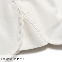 ユニフォーム Lee リー  レディースシャンブレー半袖シャツ LCS43005 レディース  サービスS- XL