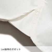 ユニフォーム Lee リー  メンズシャンブレー長袖シャツ LCS46003 メンズ  サービスS- XXL