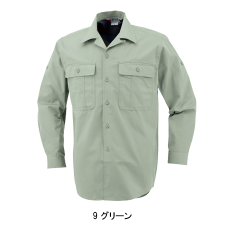 コーコス信岡CO-COSの作業服春夏用 長袖シャツ408-S| サンワーク本店