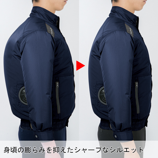 作業服・作業用品 空調服遮熱長袖ブルゾン(単品) ジーベック