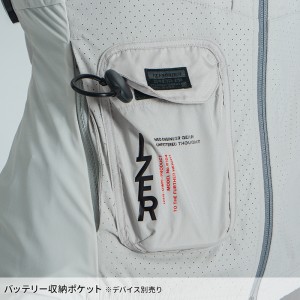 【2024春夏新作】 I'Z FRONTIER 冷却ペルチェ専用アウター ワークベスト(単品) 作業服 春夏用  メンズ 106 アイズフロンティア 作業着 S-4L