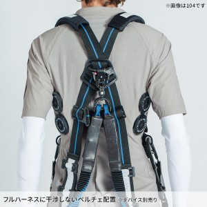 【2024春夏新作】 I'Z FRONTIER 冷却ペルチェ専用アウター ワークベスト(単品) 作業服 春夏用  メンズ 106 アイズフロンティア 作業着 S-4L