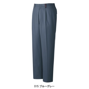 作業服秋冬用 自重堂Jichodo 81001 ワンタックパンツ・ズボン 帯電防止素材 混紡 綿・ポリエステル