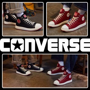 CONVERSE 安全靴・安全スニーカー 紐 ハイカット おしゃれ 耐滑 メンズ ps-cc-hi コンバース ALL STAR PS Coca-Cola HI 26-28cm