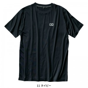 【2023秋冬新作】 D.GROW 半袖Tシャツ 春夏・秋冬兼用（オールシーズン素材） メンズ dg811 クロダルマ 作業服 作業着 M-3L