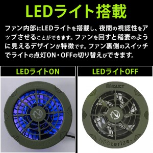 【2024春夏新作】 NEOterize AirDUCT LEDファンユニットセット 作業服   ad-200 ネオテライズ 作業着 F