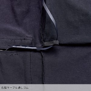 【2024春夏新作】 鳳皇 HOOH ペルチェコンプレッション 作業服 シーズン ユニセックス p115 村上被服 作業着 M-XXL